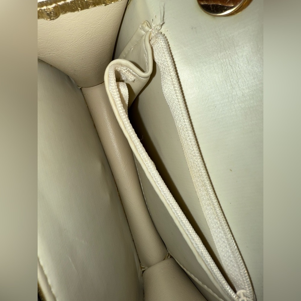 Chanel Metallic Gold Clutch - Picture 4 of 9